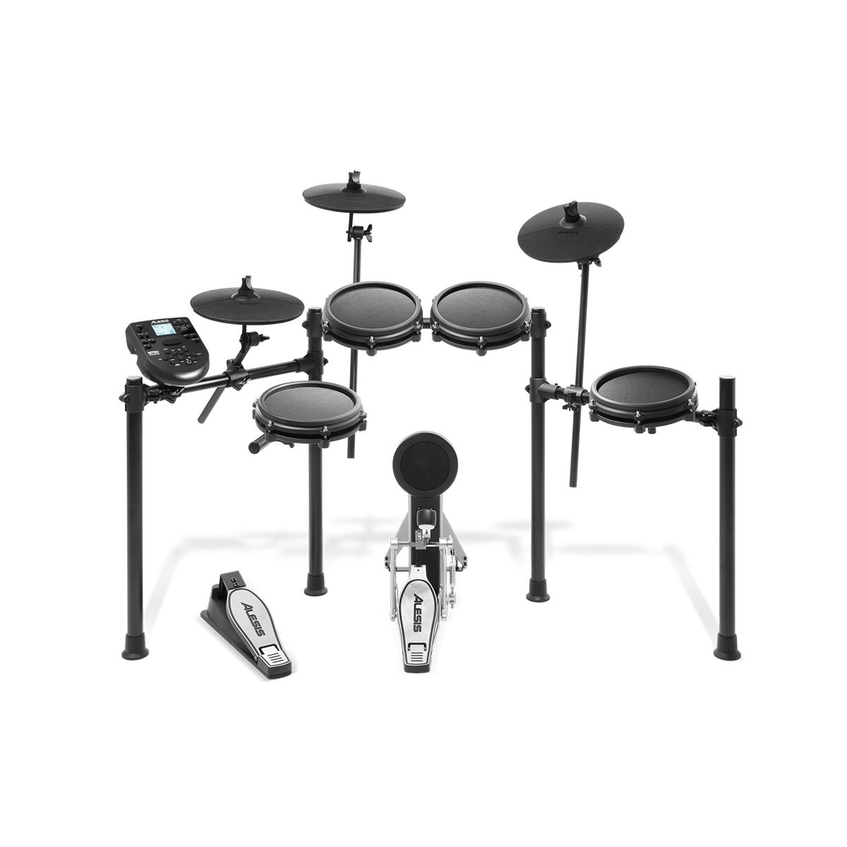 Alesis nitro mesh special edition electronic outlet drum set with simmons da25 amp